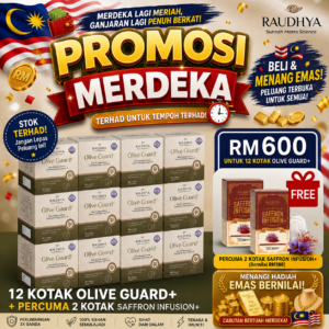 PAKEJ PREMIUM 12 kotak + x2 saffron (8.8 PROMO)